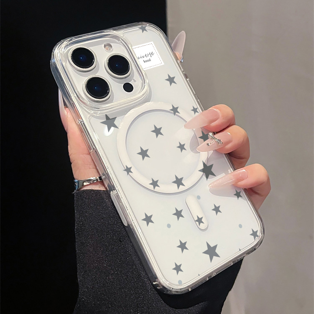 Magnetic Phone Case - Magnetyczne, przezroczyste etui na telefon z