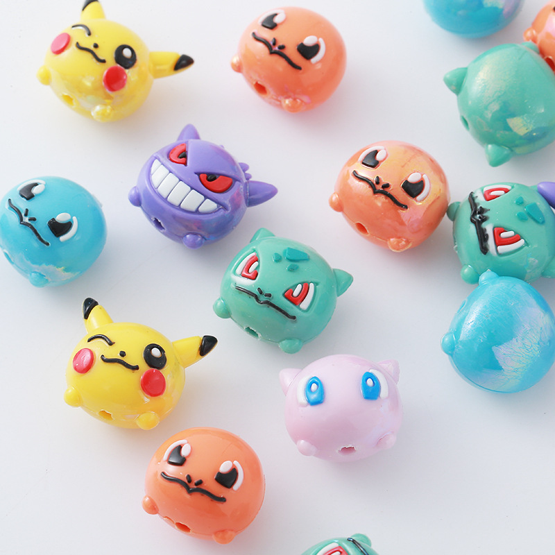 12 szt. Koraliki Pokémon DIY P – Phone Accessories Crochet recenzja i cena