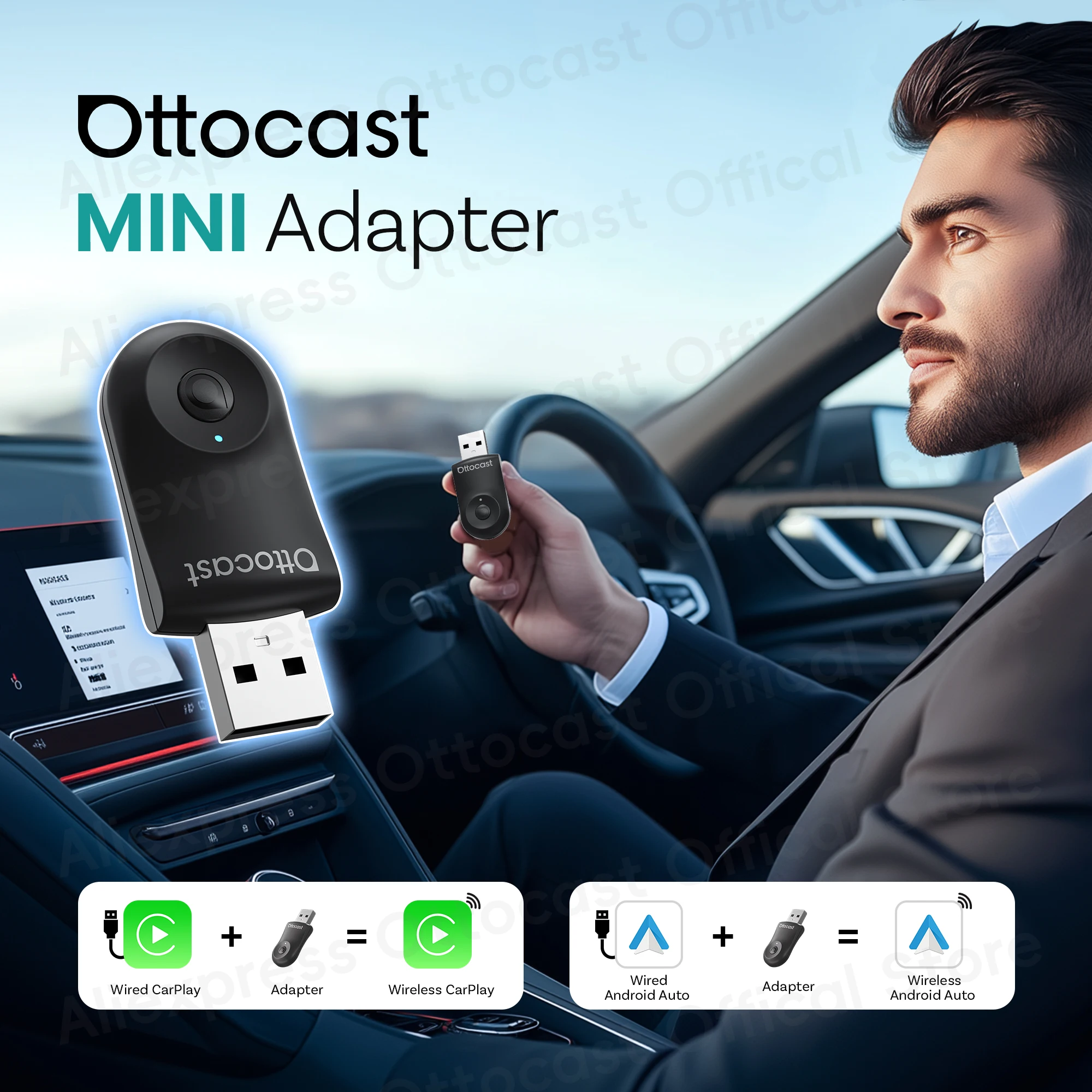 Adapter bezprzewodowy OTTOCAST – Phone Accessories Organizer recenzja i cena