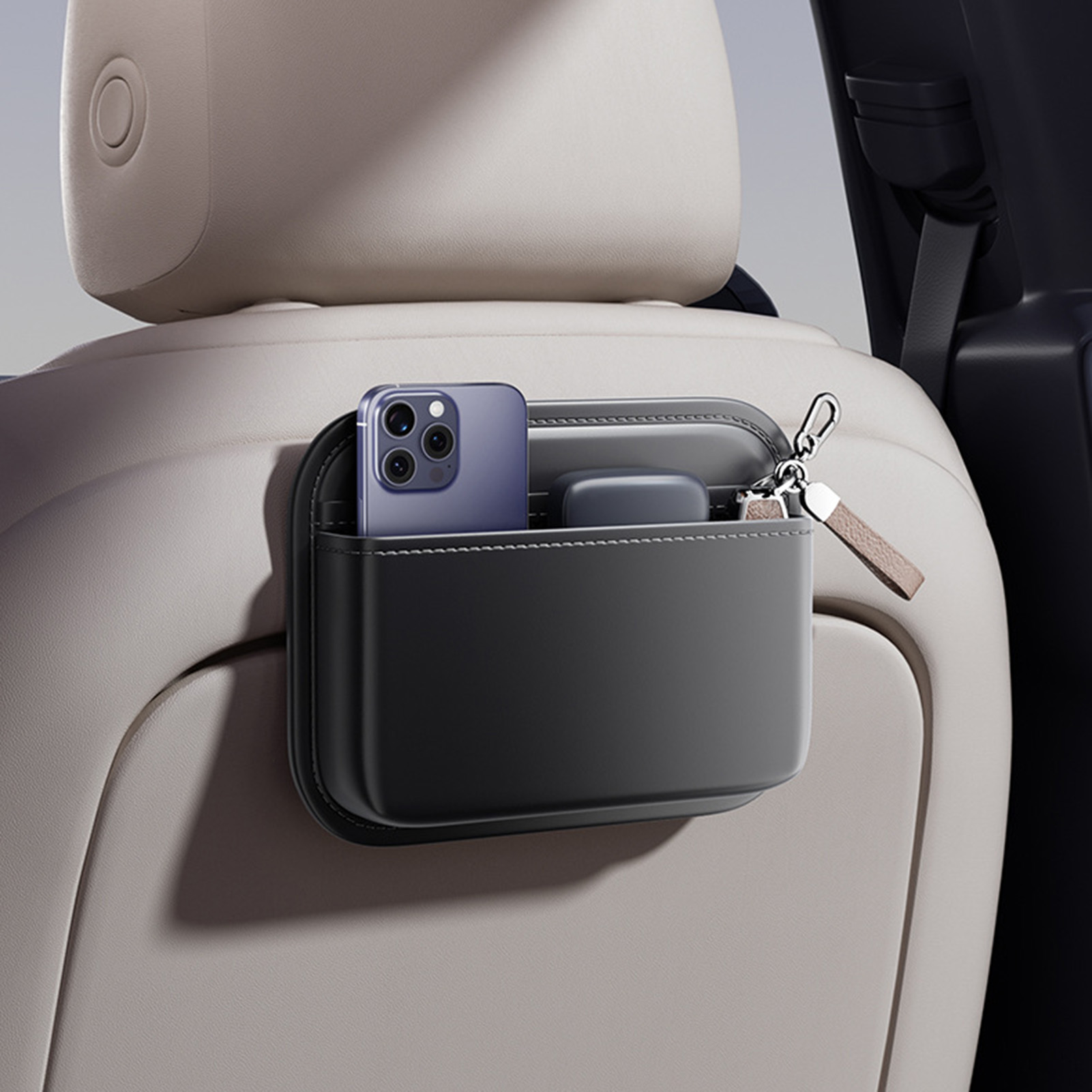 Prosty organizer do samochodu  – Phone Accessories Organizer recenzja i cena